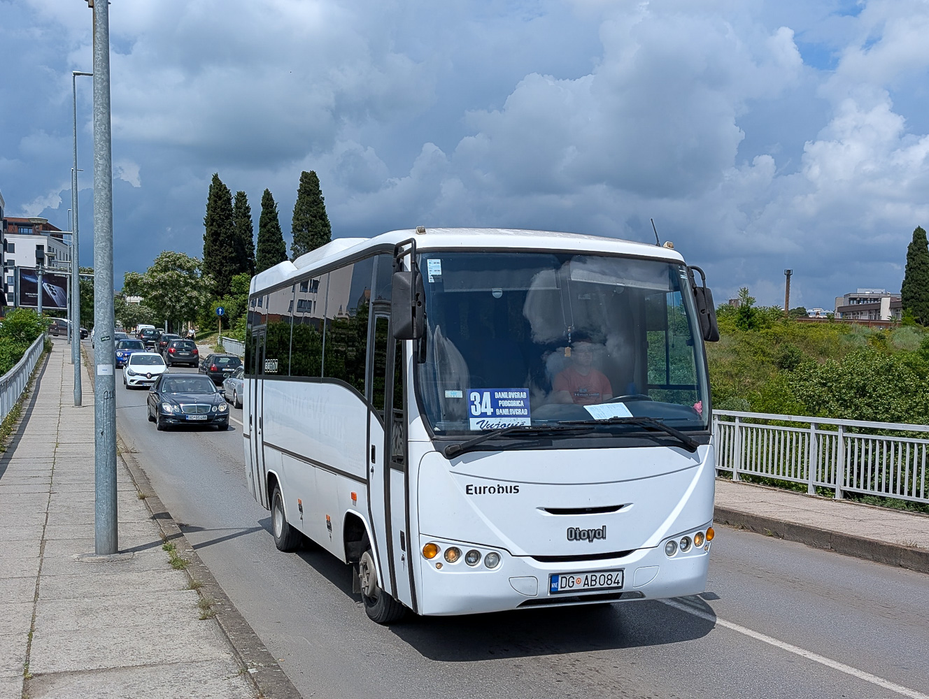 Черногория, Otoyol Eurobus E27.14S № DG AB084