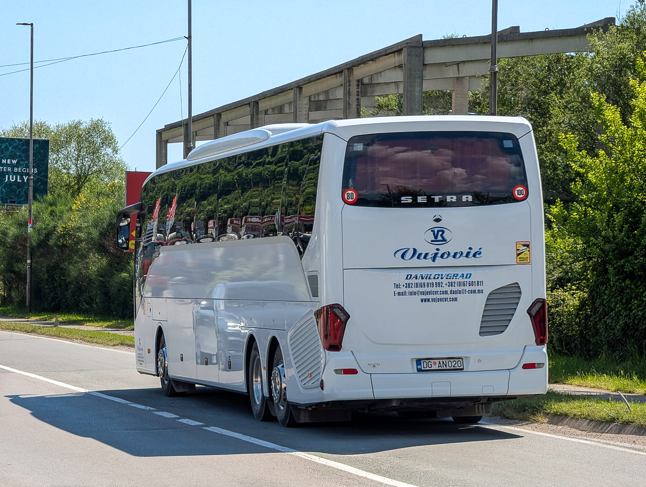 Черногория, Setra S517HD № DG AN020