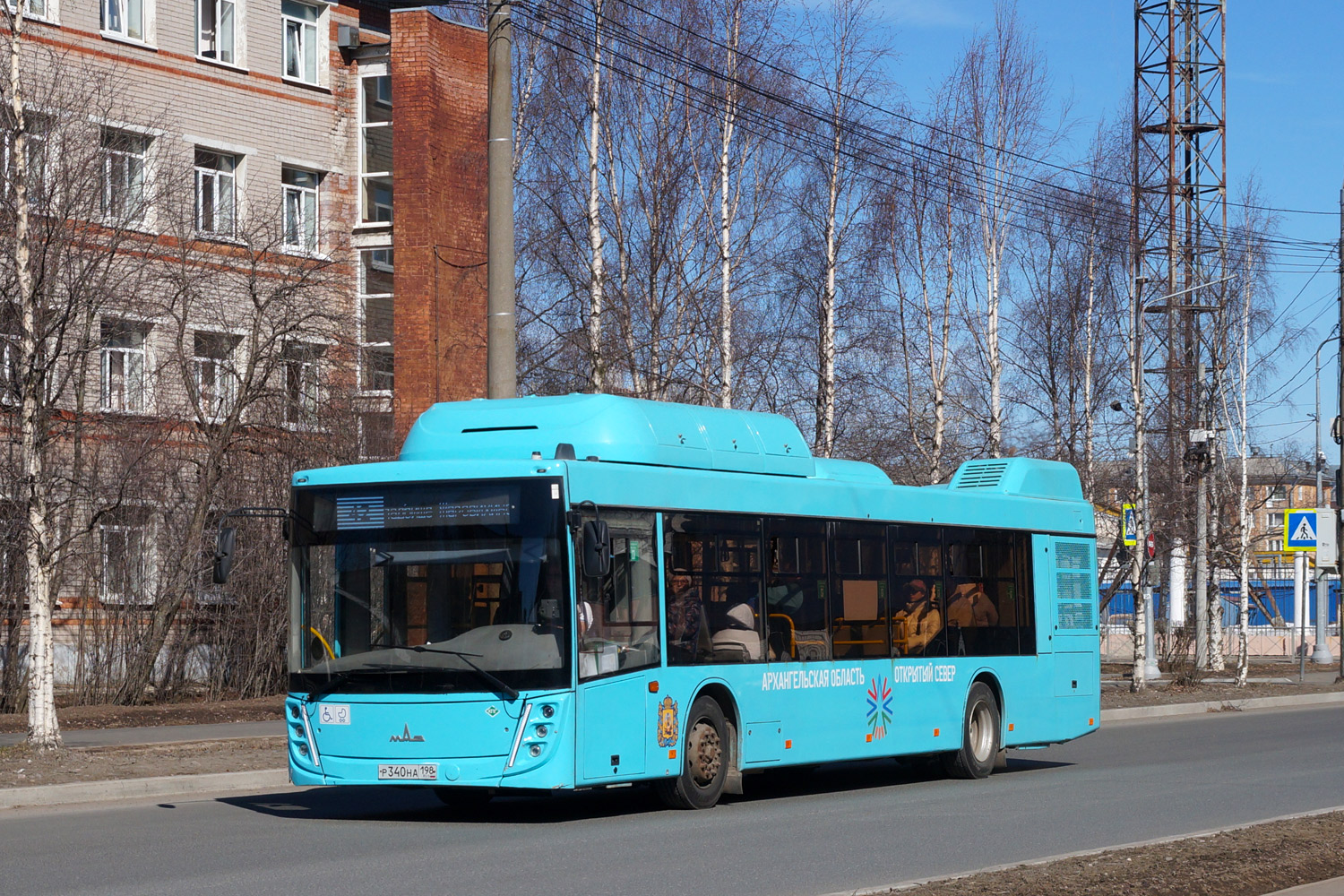 Архангельская область, МАЗ-203.948 № Р 340 НА 198