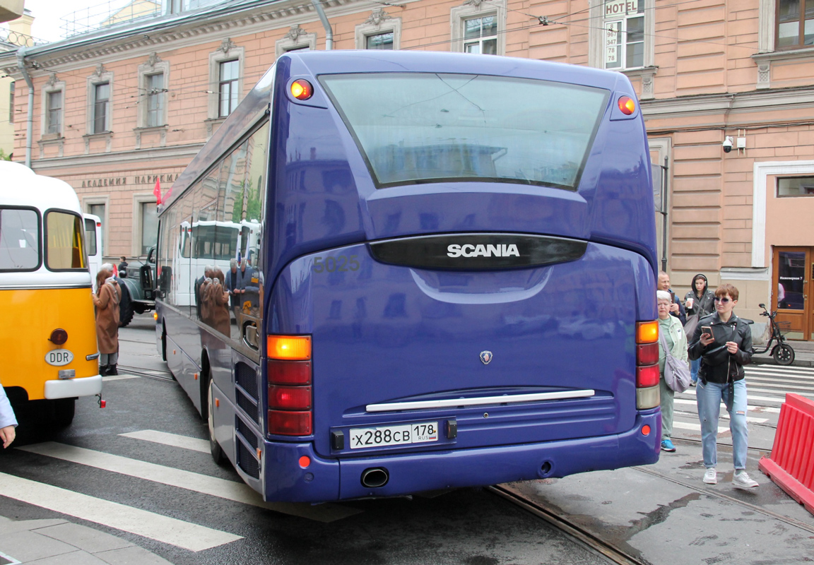 Санкт-Петербург, Scania OmniLink I (Скания-Питер) № 5025; Санкт-Петербург — VI Международный транспортный фестиваль "ТранспортФест-2025"
