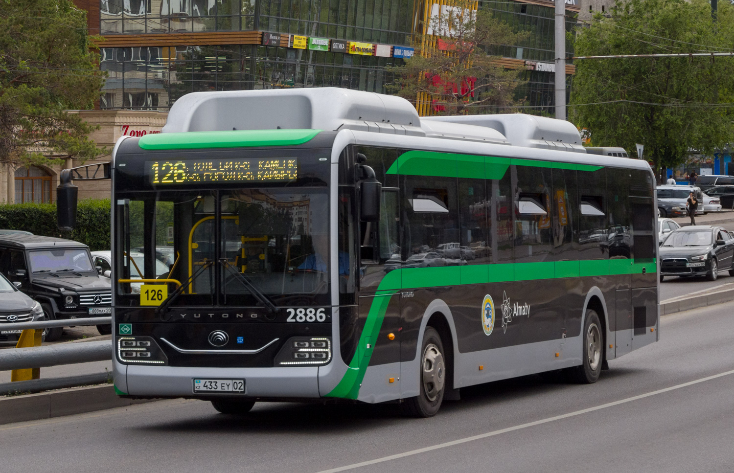 Алматы, Yutong ZK6126HG (QazTehna) № 2886