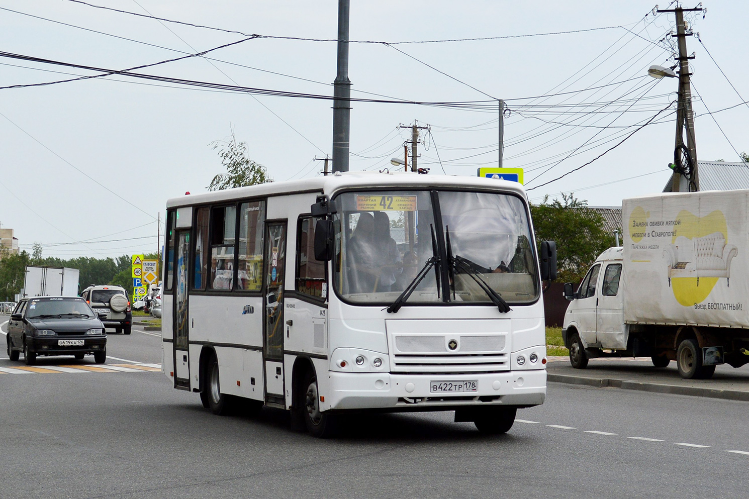 Ставропольский край, ПАЗ-320402-05 № В 422 ТР 178