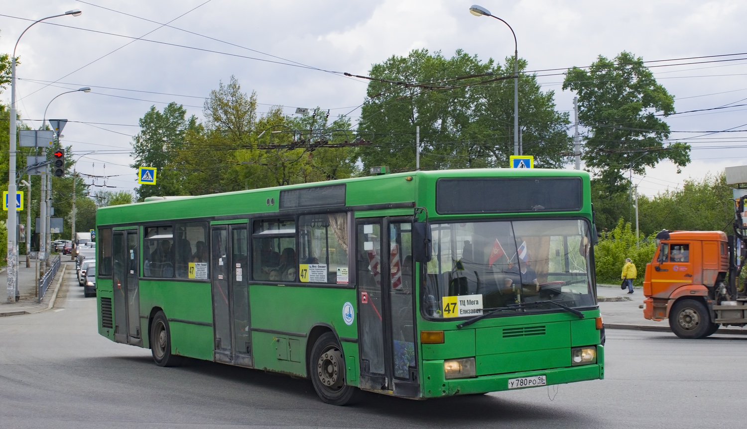 Свердловская область, Mercedes-Benz O405N № У 780 РО 96