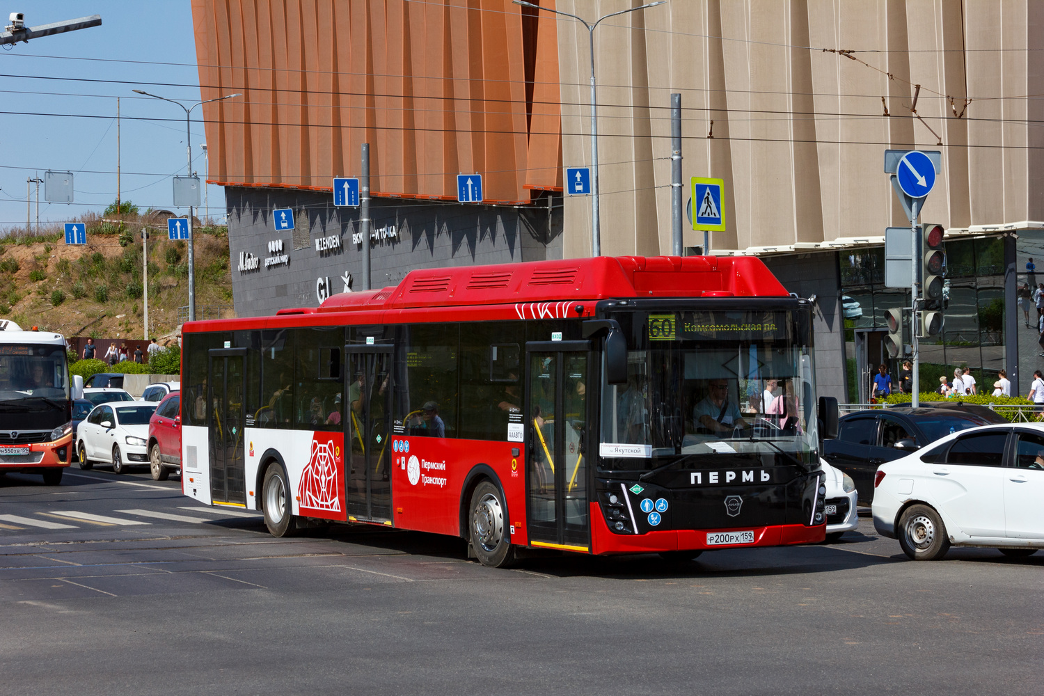 Пермский край, ЛиАЗ-5292.67 (CNG) № Р 200 РХ 159