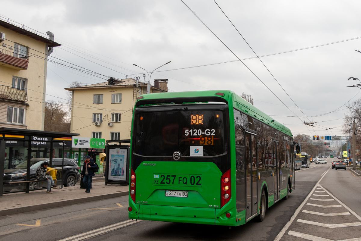 Алматы, Golden Dragon XML6125CE (Hyundai Trans Auto) № 5120-G2