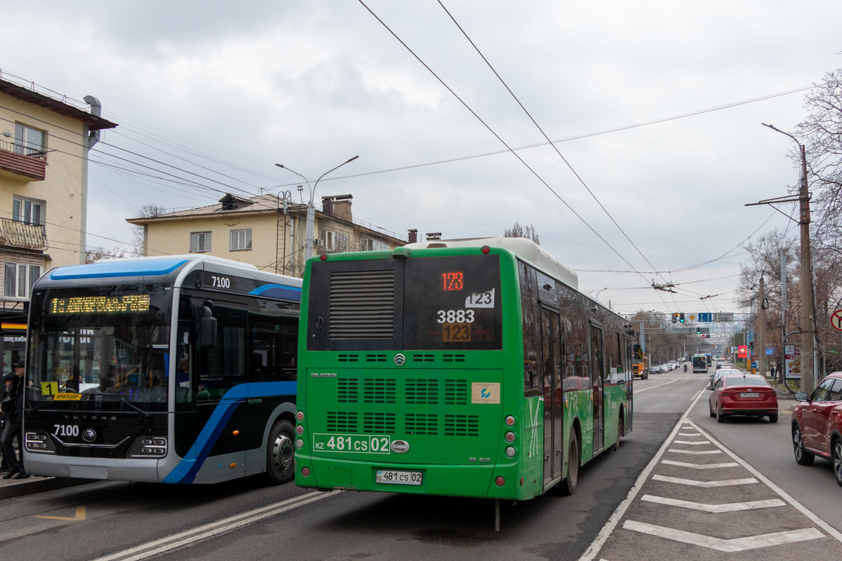 Алматы, Golden Dragon XML6125CN (Hyundai Trans Auto) № 3883