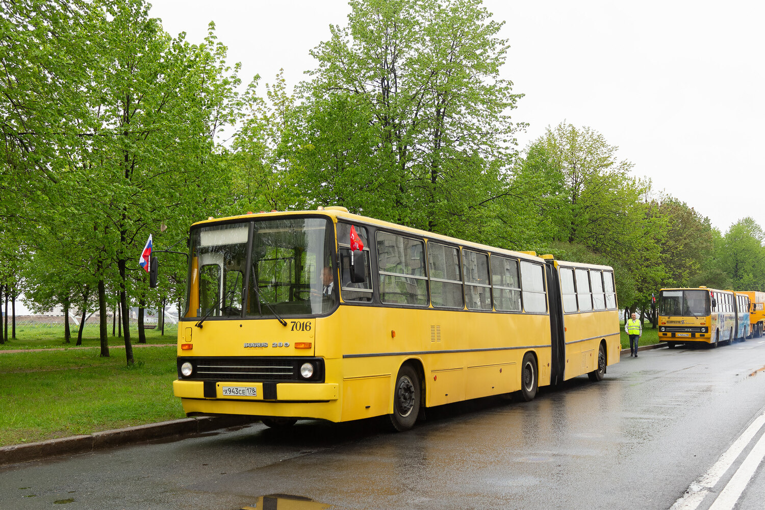 Санкт-Петербург, Ikarus 280.33O № 7016; Санкт-Петербург — VI Международный транспортный фестиваль "ТранспортФест-2025" Санкт-Петербург, Ikarus 280.33O № 7016; Санкт-Петербург — VI Международный транспортный фестиваль "ТранспортФест-2025"