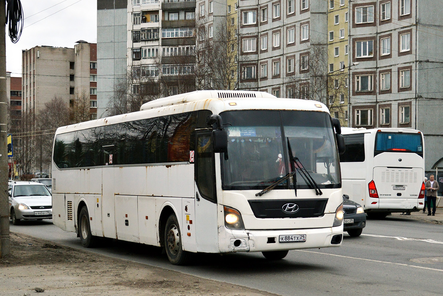 Архангельская область, Hyundai Universe Space Luxury № К 884 ТХ 29