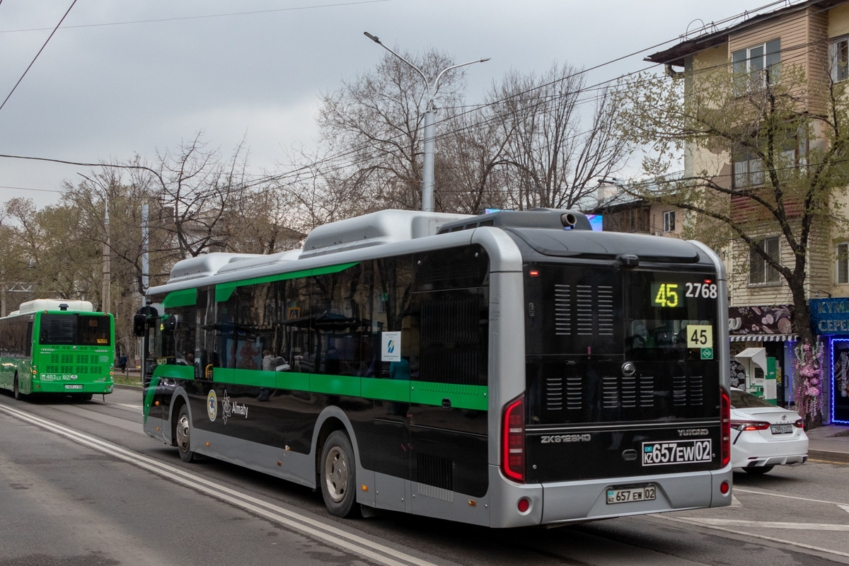 Алматы, Yutong ZK6126HG (QazTehna) № 2768