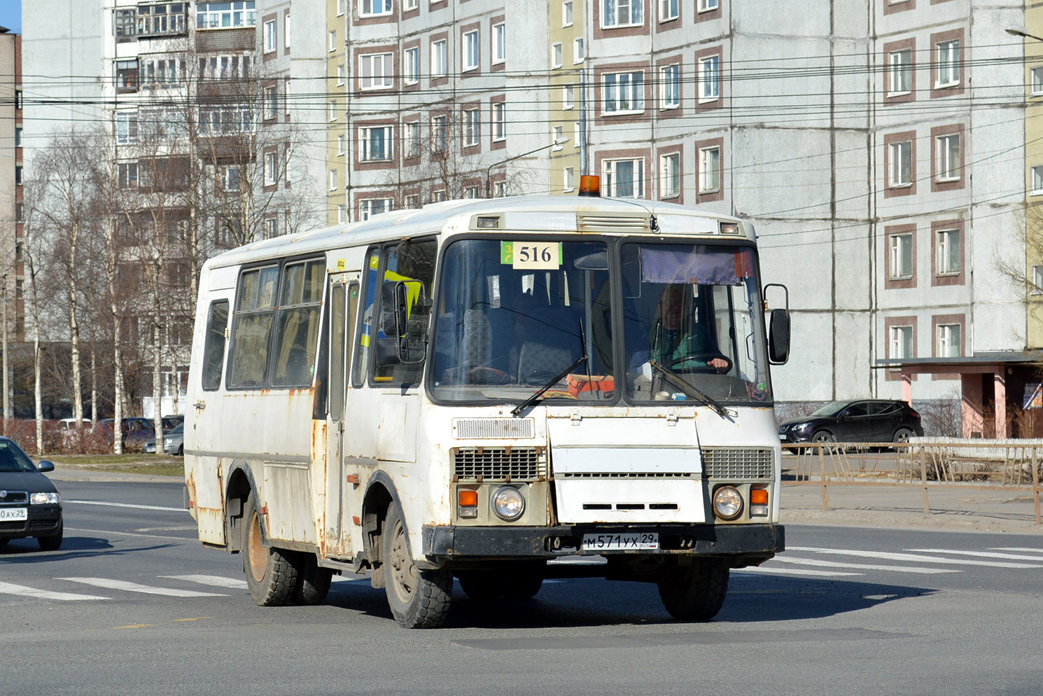 Архангельская область, ПАЗ-32053 № М 571 УХ 29