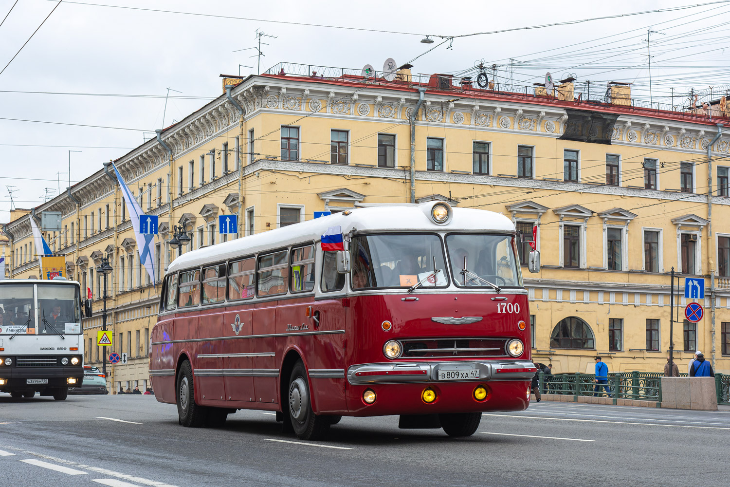 Санкт-Петербург, Ikarus  55.14 Lux № 1700; Санкт-Петербург — VI Международный транспортный фестиваль "ТранспортФест-2025"