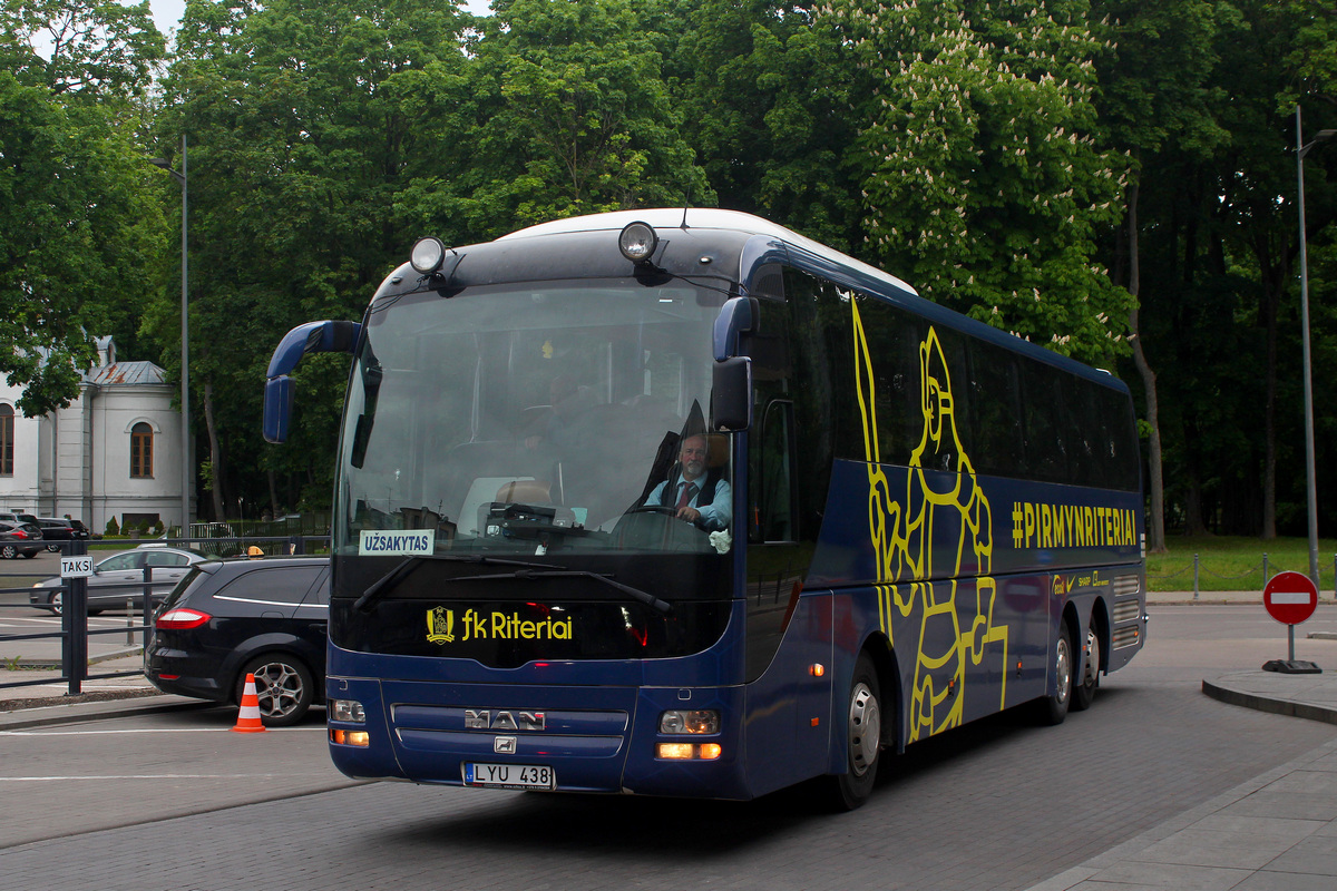 Литва, MAN R09 Lion's Coach C RHC484 C № LYU 438 Литва, MAN R09 Lion's Coach C RHC484 C № LYU 438