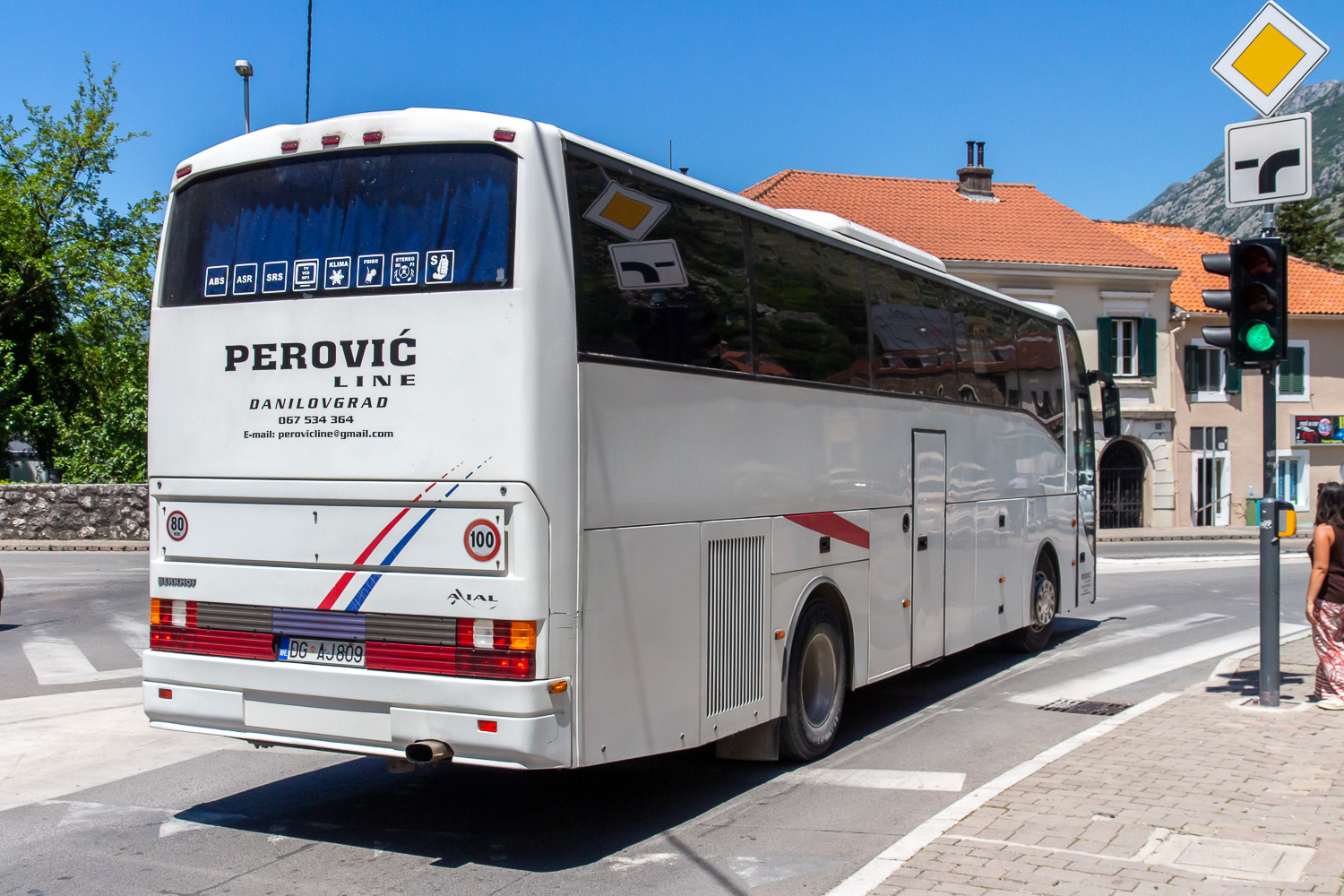 Черногория, VDL Berkhof Axial 70 № DG AJ809