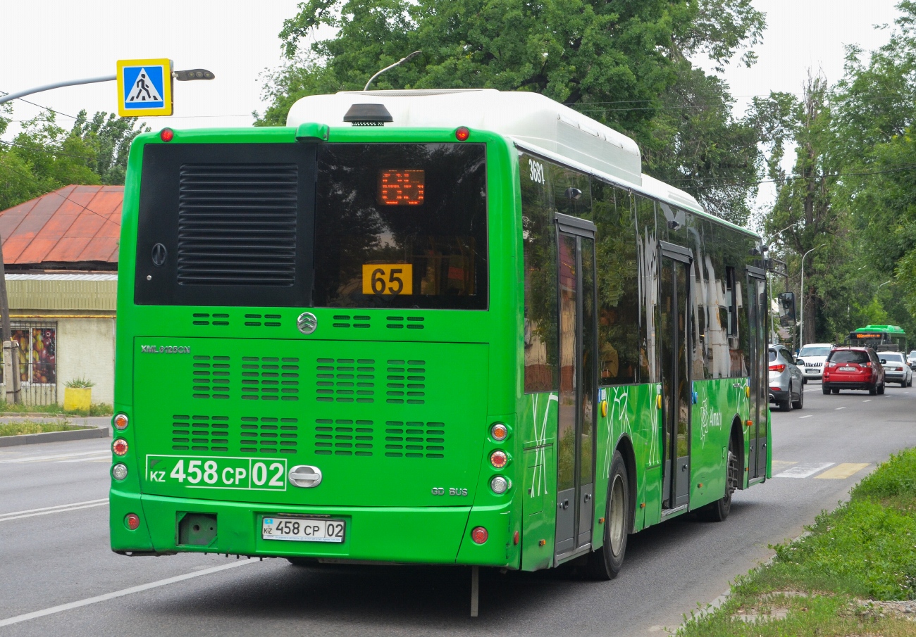 Алматы, Golden Dragon XML6125CN (Hyundai Trans Auto) № 3681