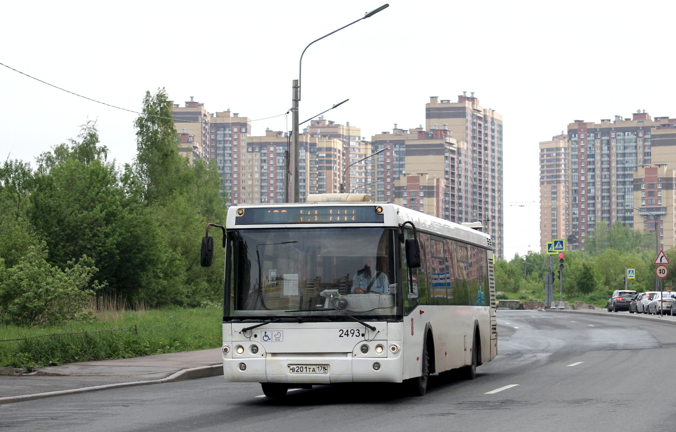 Санкт-Петербург, ЛиАЗ-5292.60 № 2493