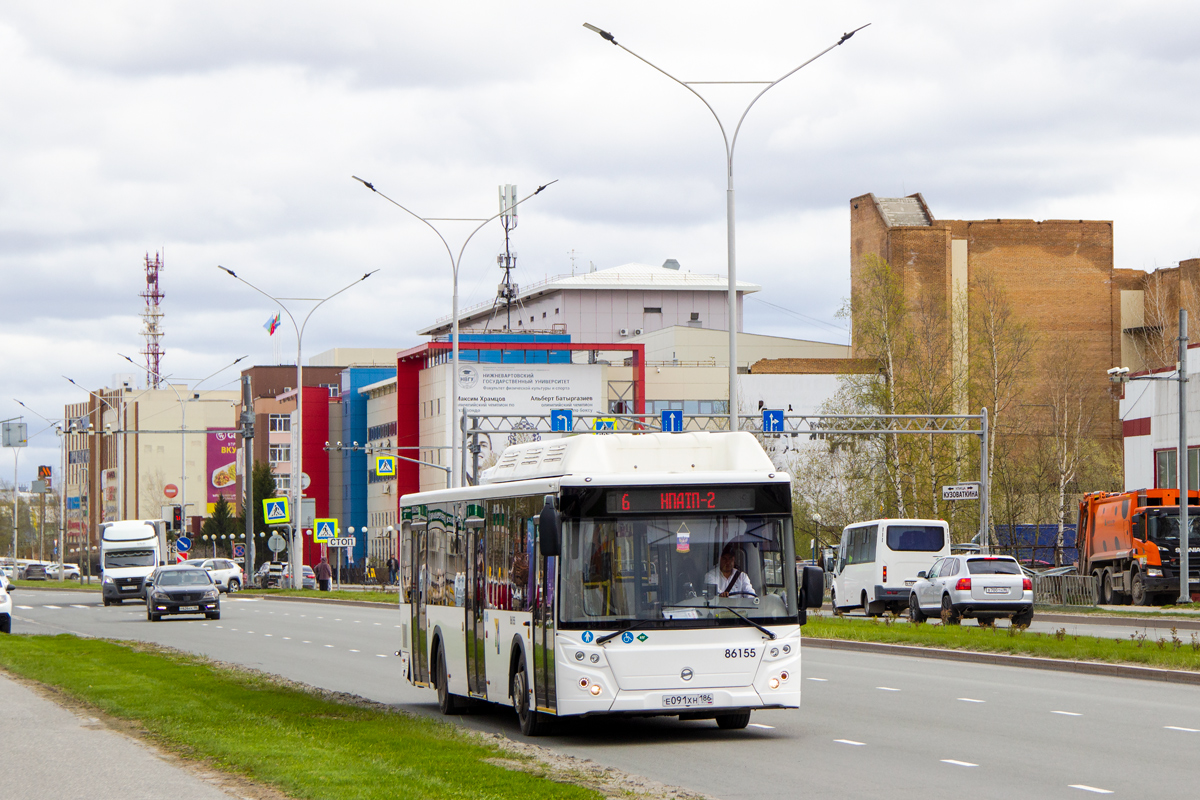 Ханты-Мансийский АО, ЛиАЗ-5292.67 (CNG) № 86155