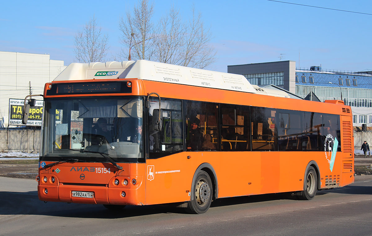 Нижегородская область, ЛиАЗ-5292.67 (CNG) № 15154