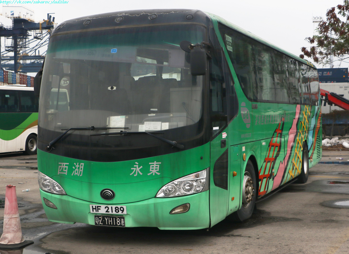 Гонконг, Yutong ZK6129HW № HF 2189