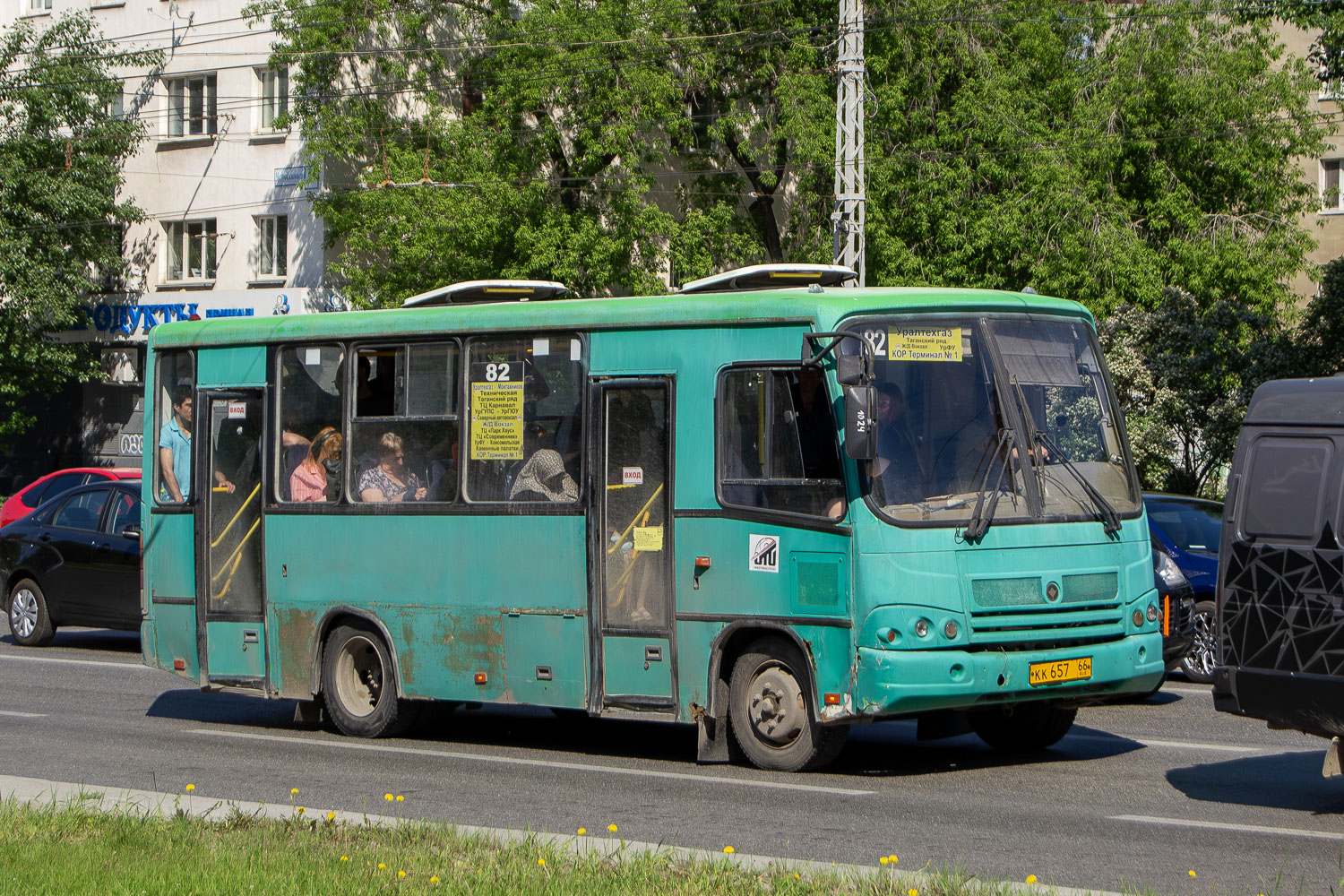 Свердловская область, ПАЗ-320402-05 № КК 657 66