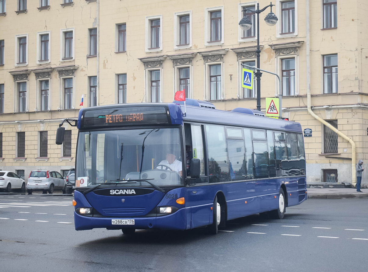Санкт-Петербург, Scania OmniLink I (Скания-Питер) № 5025; Санкт-Петербург — VI Международный транспортный фестиваль "ТранспортФест-2025"