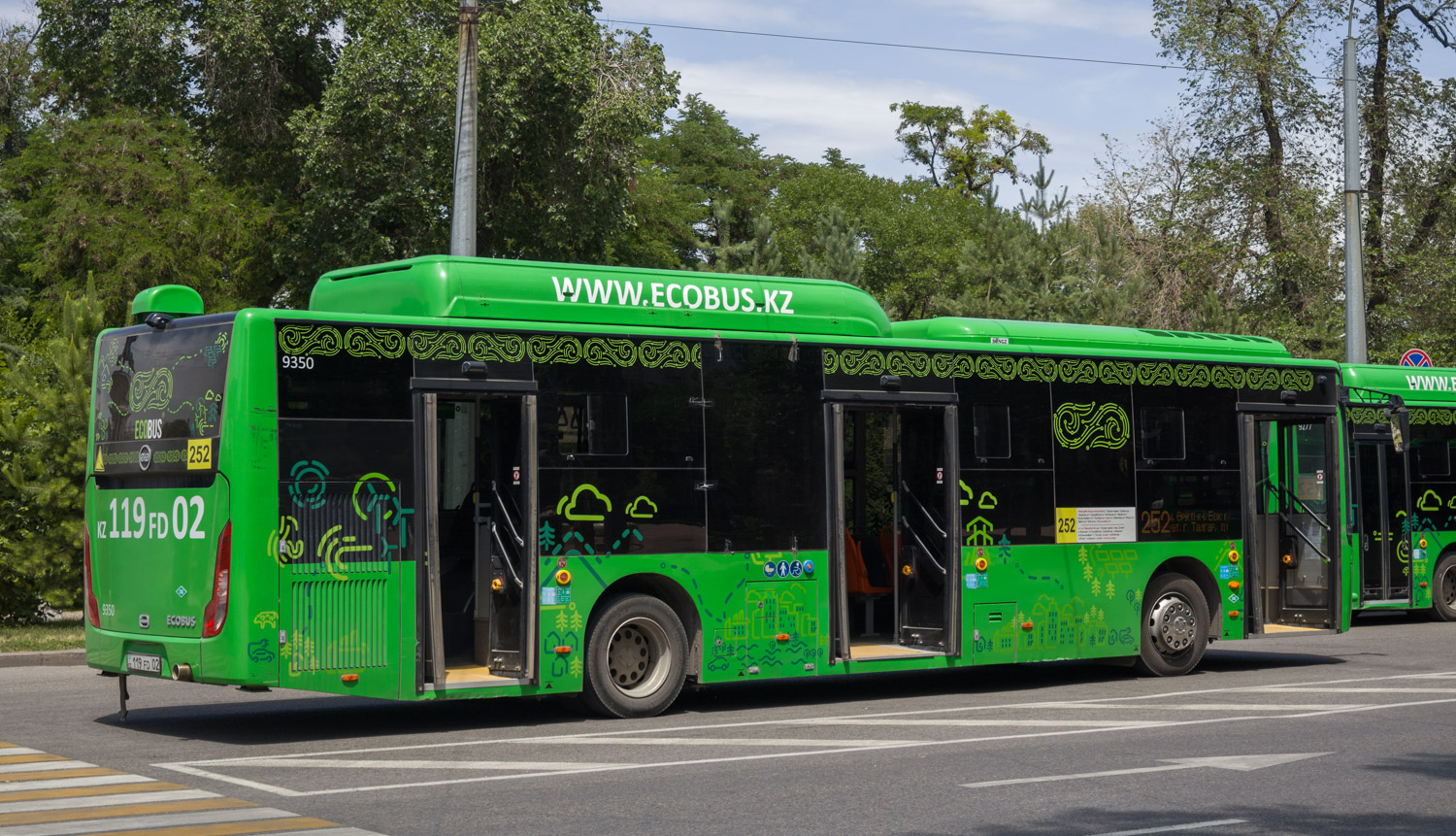 Ałmaty, Foton BJ6123C6CTD-A1 Nr 9350