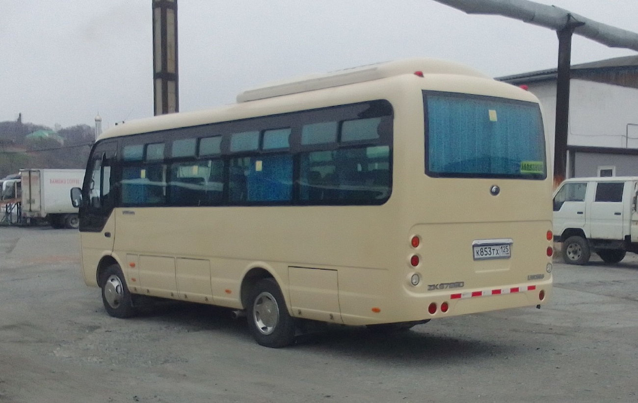 Приморский край, Yutong ZK6729D (КузбассАвто) № К 853 ТХ 125