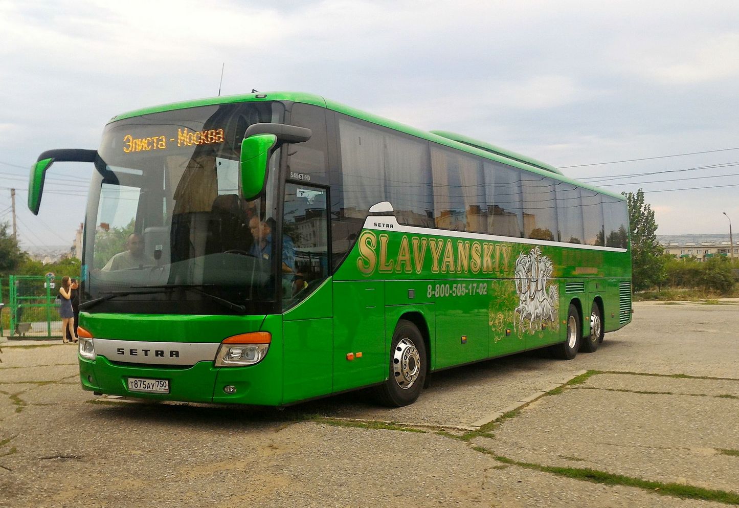 Москва, Setra S419GT-HD № Т 875 АУ 750