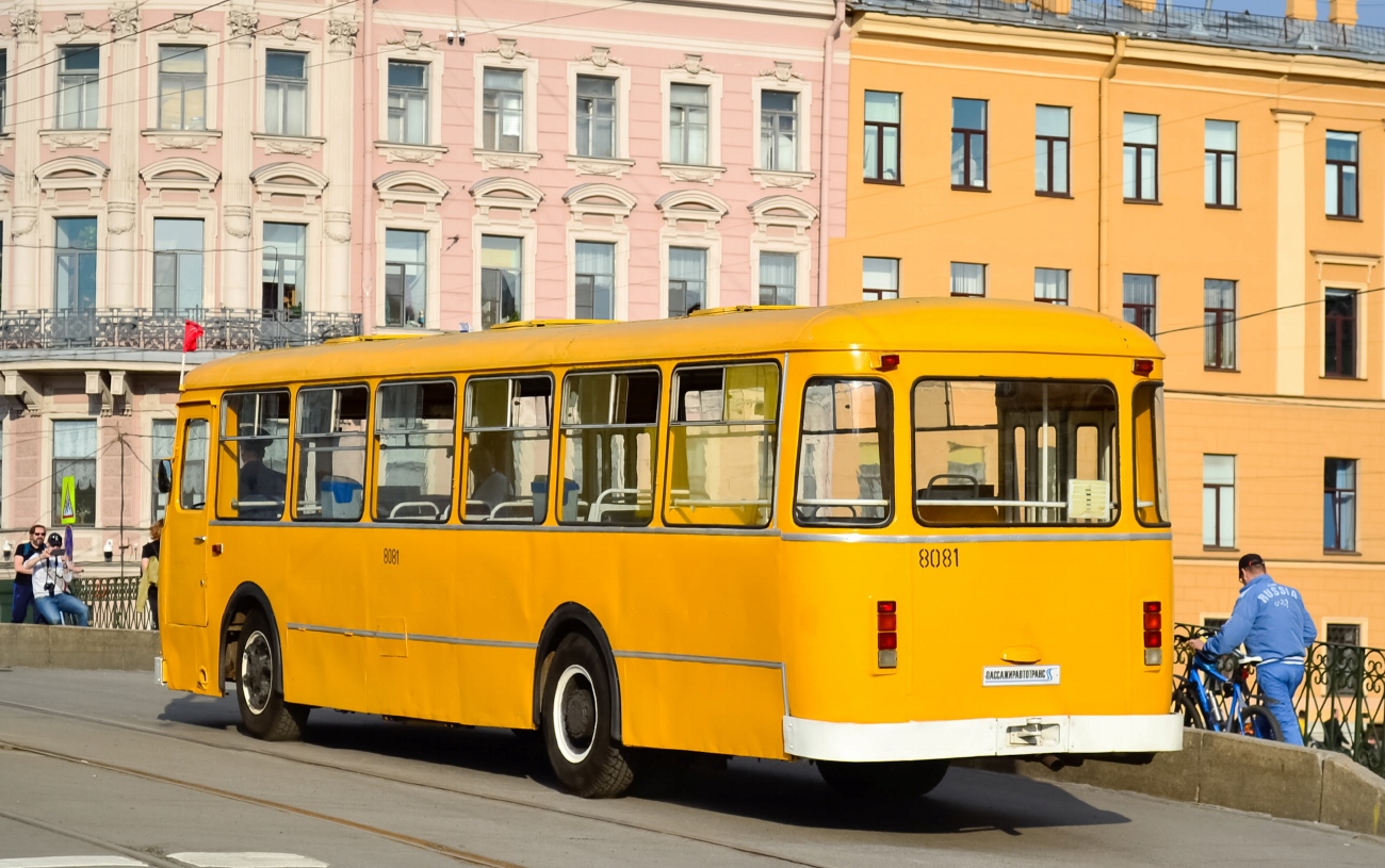 Санкт-Петербург, ЛиАЗ-677М № 8081; Санкт-Петербург — VI Международный транспортный фестиваль "ТранспортФест-2025"