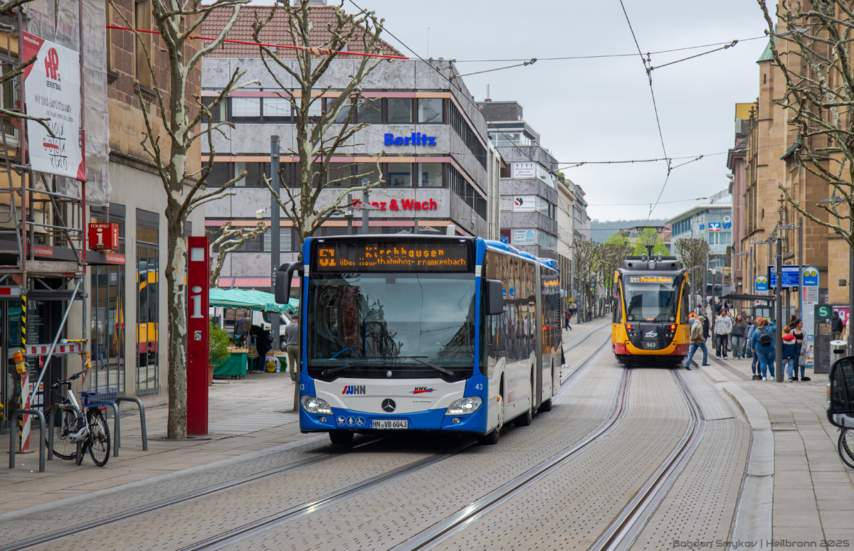 Баден-Вюртемберг, Mercedes-Benz Citaro C2 G № 43