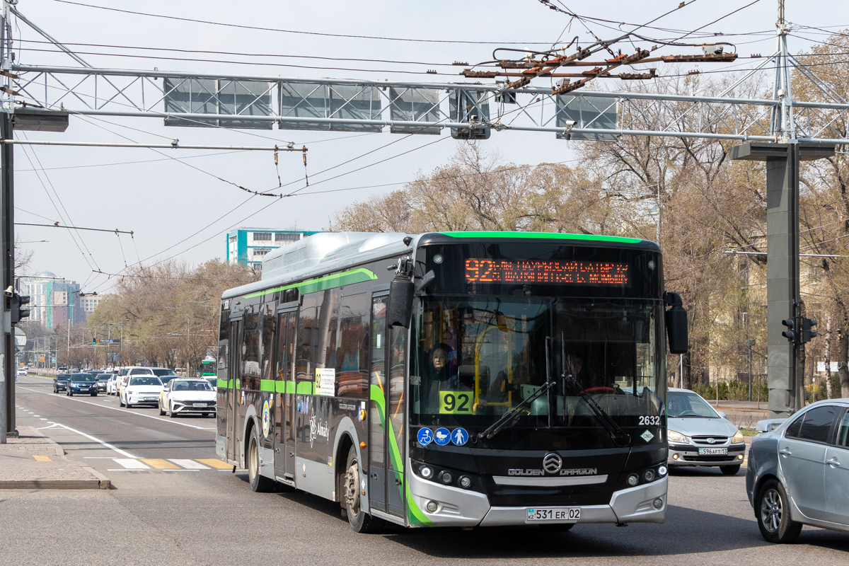 Алматы, Golden Dragon XML6125CN (Hyundai Trans Auto) № 2632