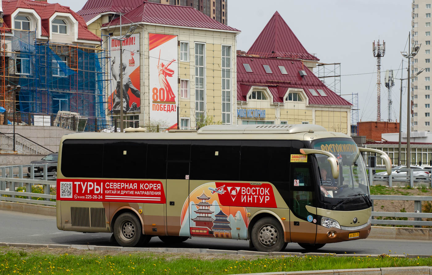 Приморский край, Yutong ZK6938HB9 № АВ 351 25