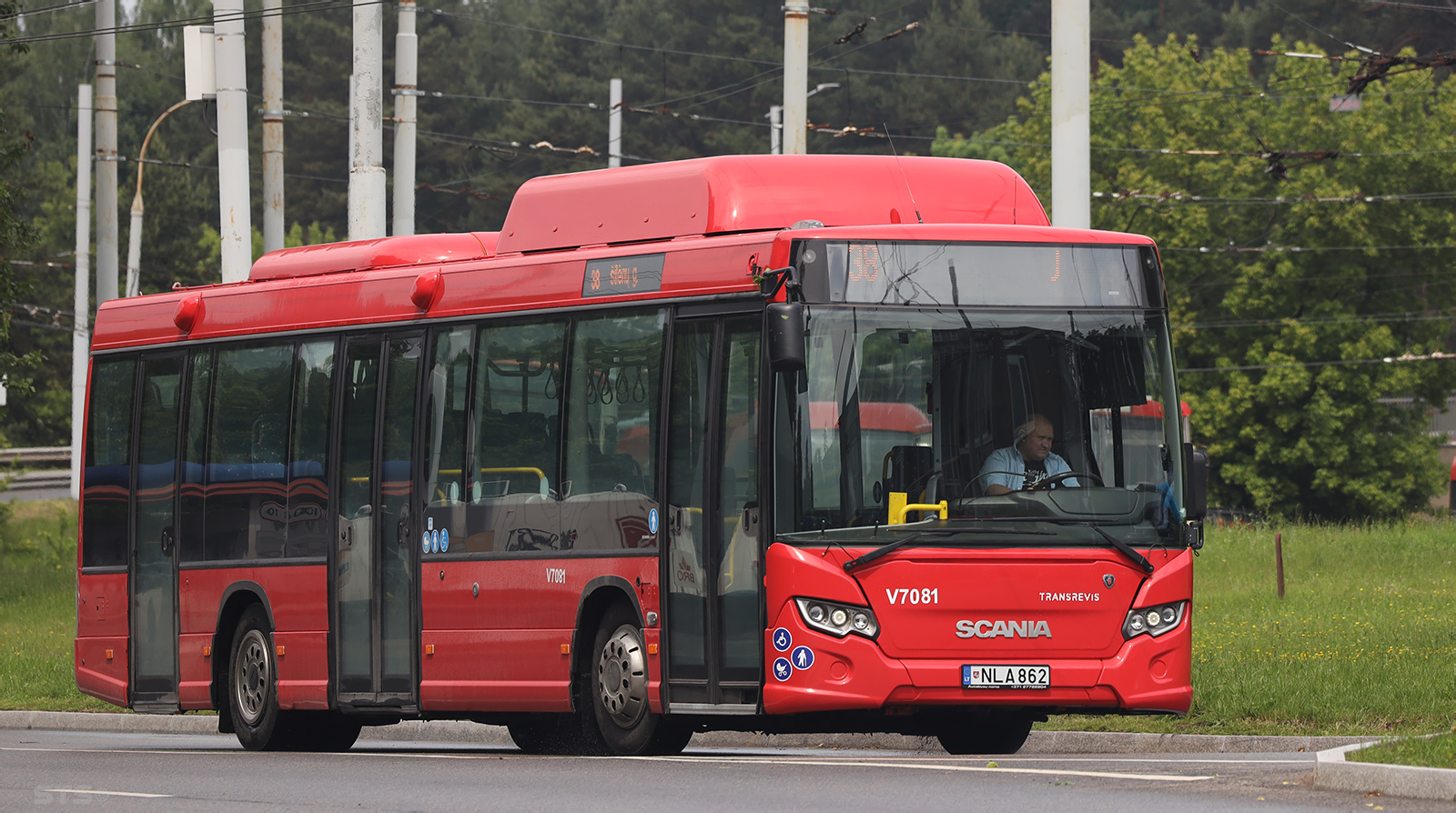 Литва, Scania Citywide LE № V7081