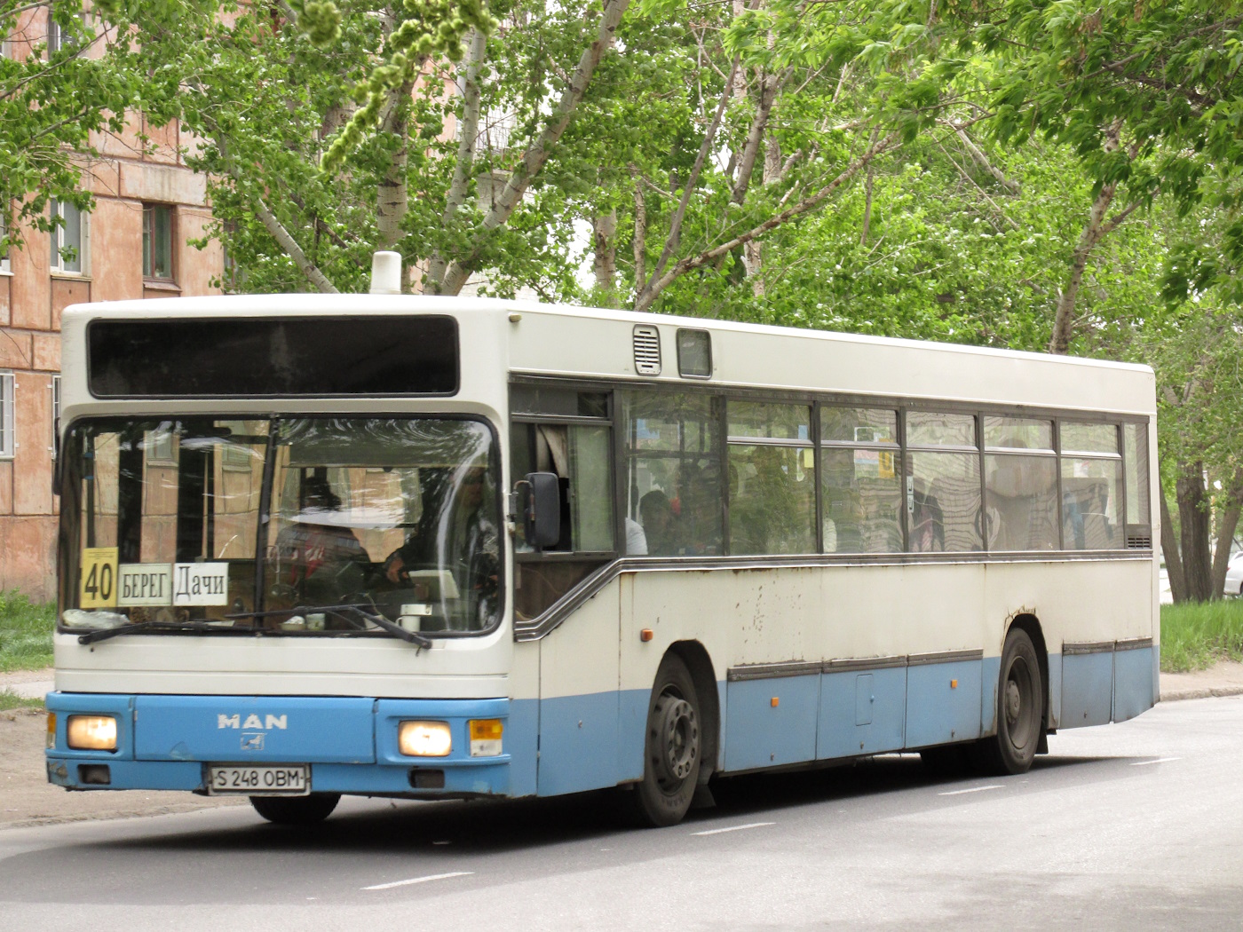 Павлодарская область, MAN 899 NL202 (München) № S 248 OBM