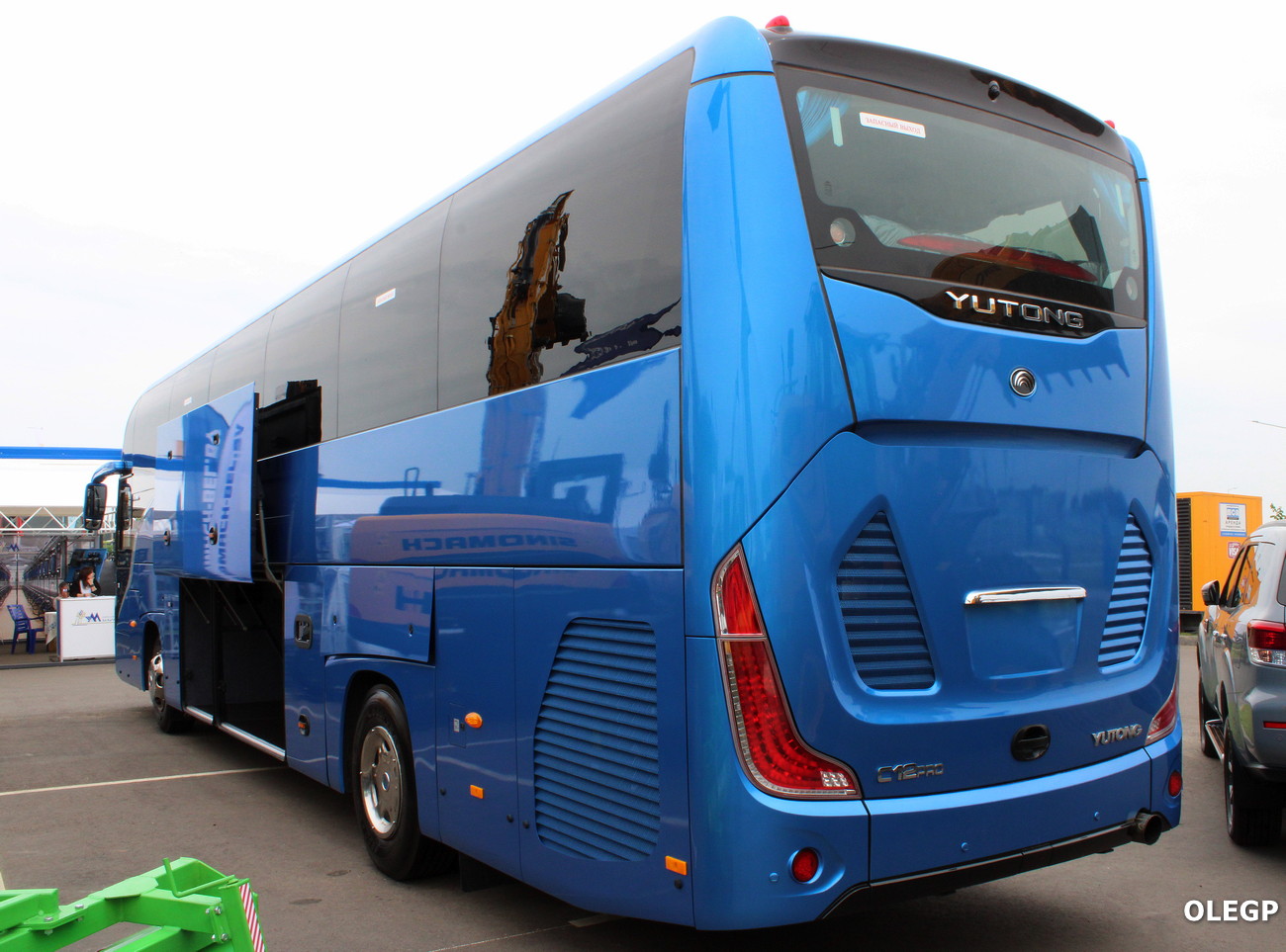 Минская область, Yutong C12PRO (ZK6128H) № [ZK6128H-3723]; Минск — Выставка "БелАгро-2025"