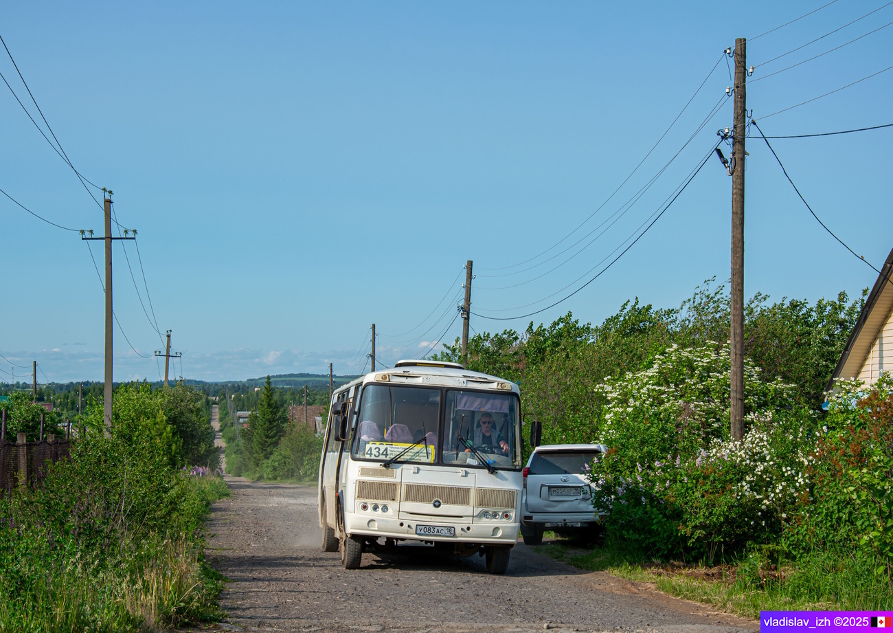Удмуртия, ПАЗ-4234-04 № У 083 АС 18 Удмуртия, ПАЗ-4234-04 № У 083 АС 18