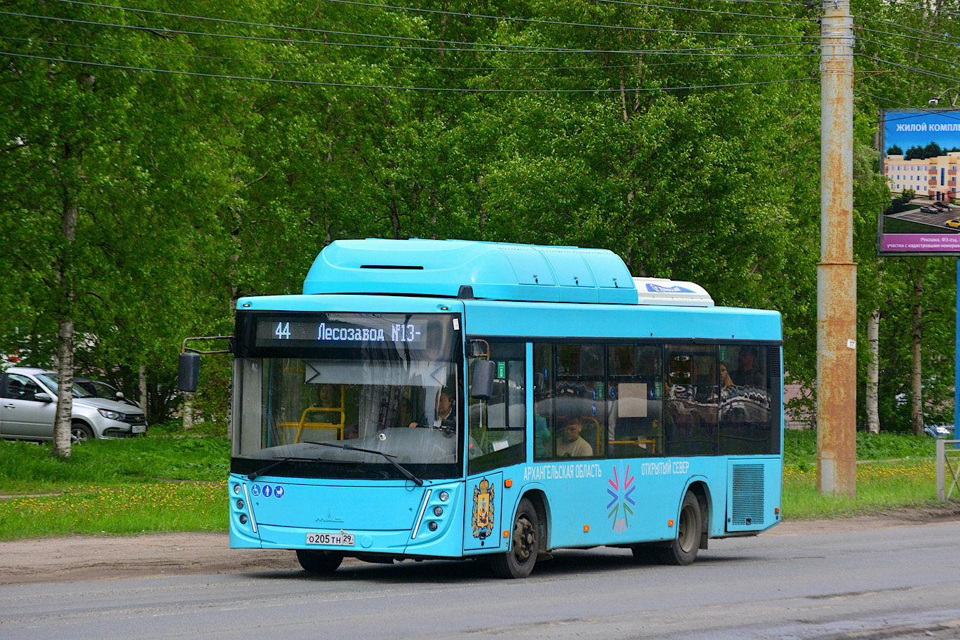 Архангельская область, МАЗ-206.948 № О 205 ТН 29