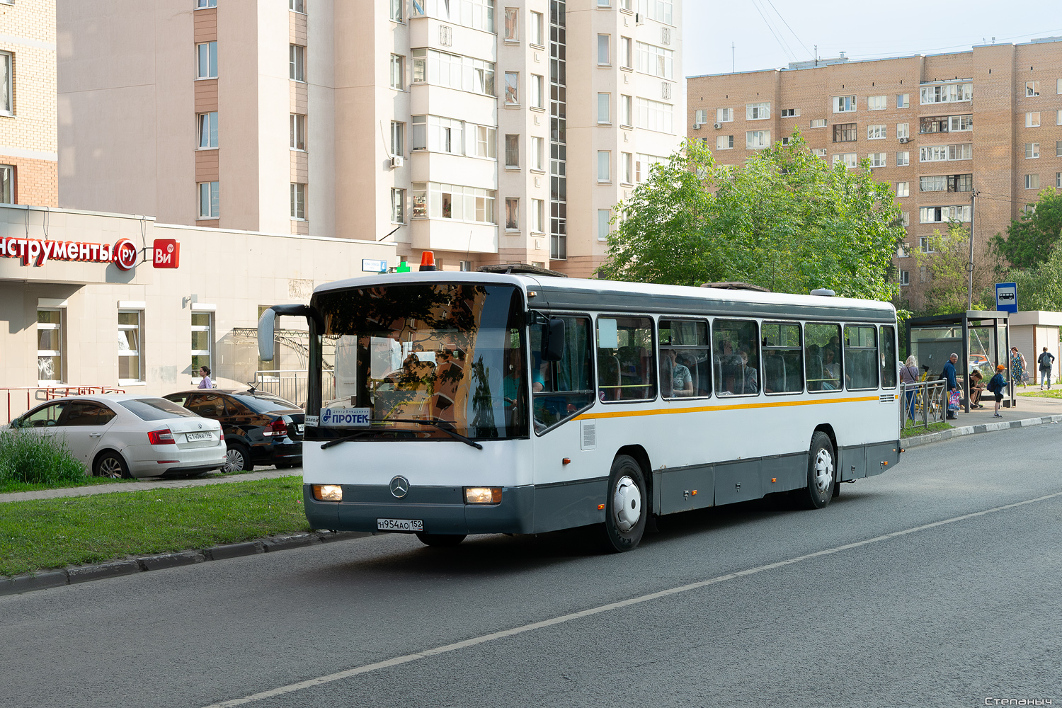 Московская область, Mercedes-Benz O345 № Н 954 АО 152