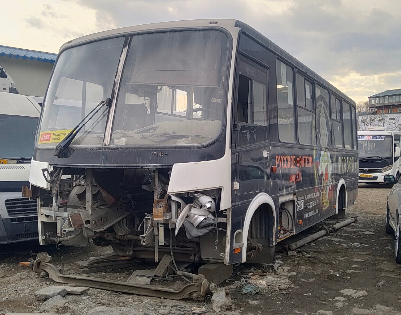 Приморский край, ПАЗ-320412-05 "Вектор" № К 846 МН 125