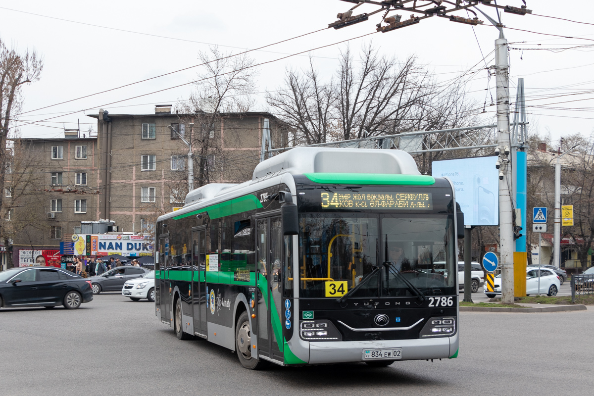 Алматы, Yutong ZK6126HG (QazTehna) № 2786