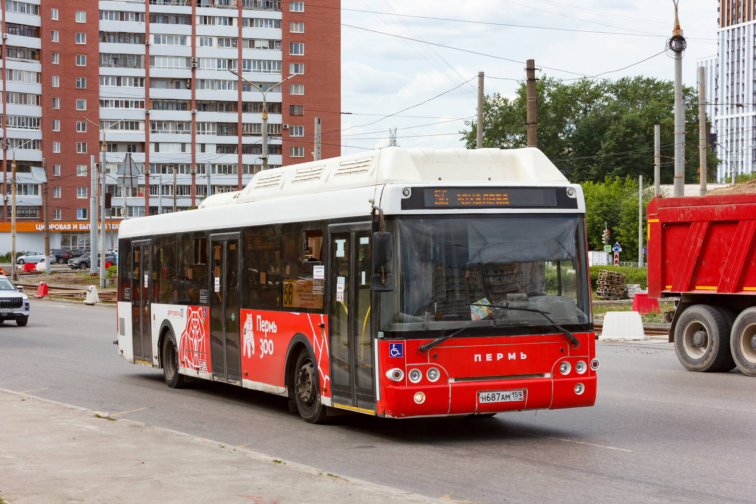 Пермский край, ЛиАЗ-5292.67 (CNG) № Н 687 АМ 159