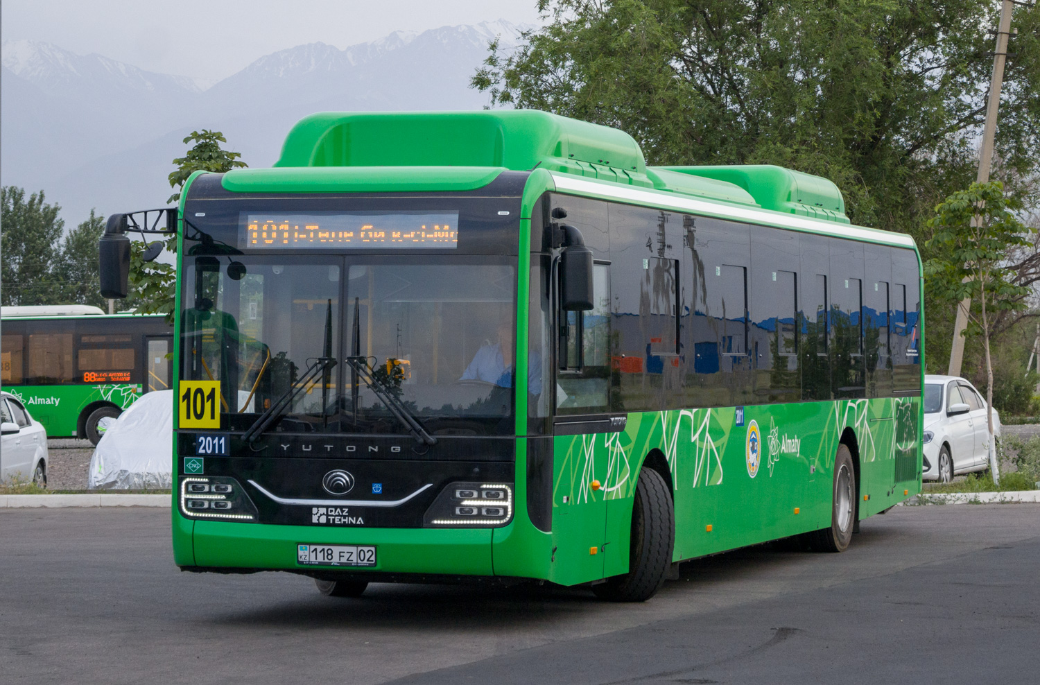 Алматы, Yutong ZK6126HG (QazTehna) № 2011
