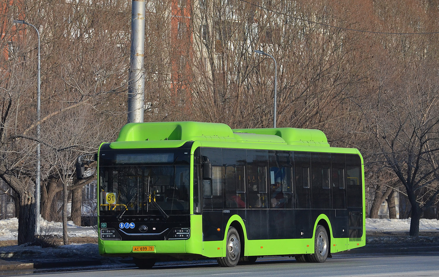 Тюменская область, Yutong ZK6116HG № АС 699 72