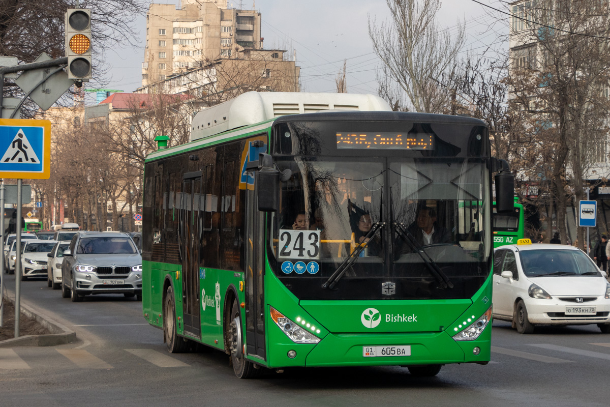 Кыргызстан, Zhong Tong LCK6105HGC Fashion № 01 605 BA