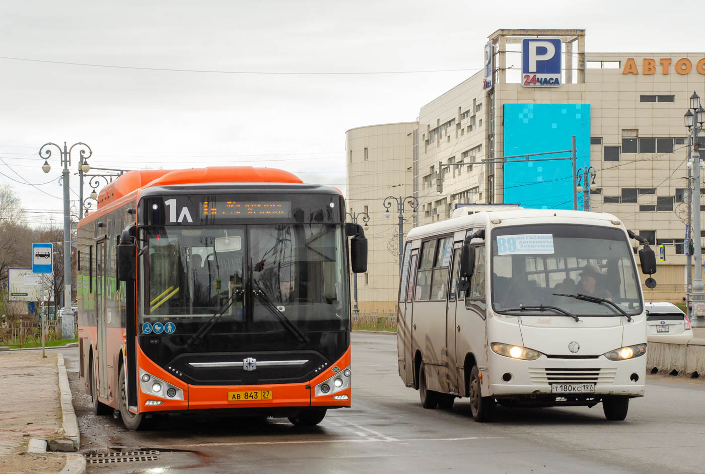 Хабаровский край, Zhong Tong LCK6105HGC Fashion № 5592; Хабаровский край, Real № 4506