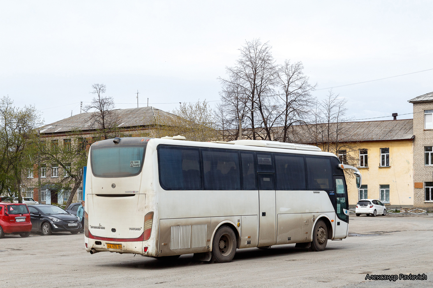 Свердловская область, Yutong ZK6938HB9 № КА 470 66