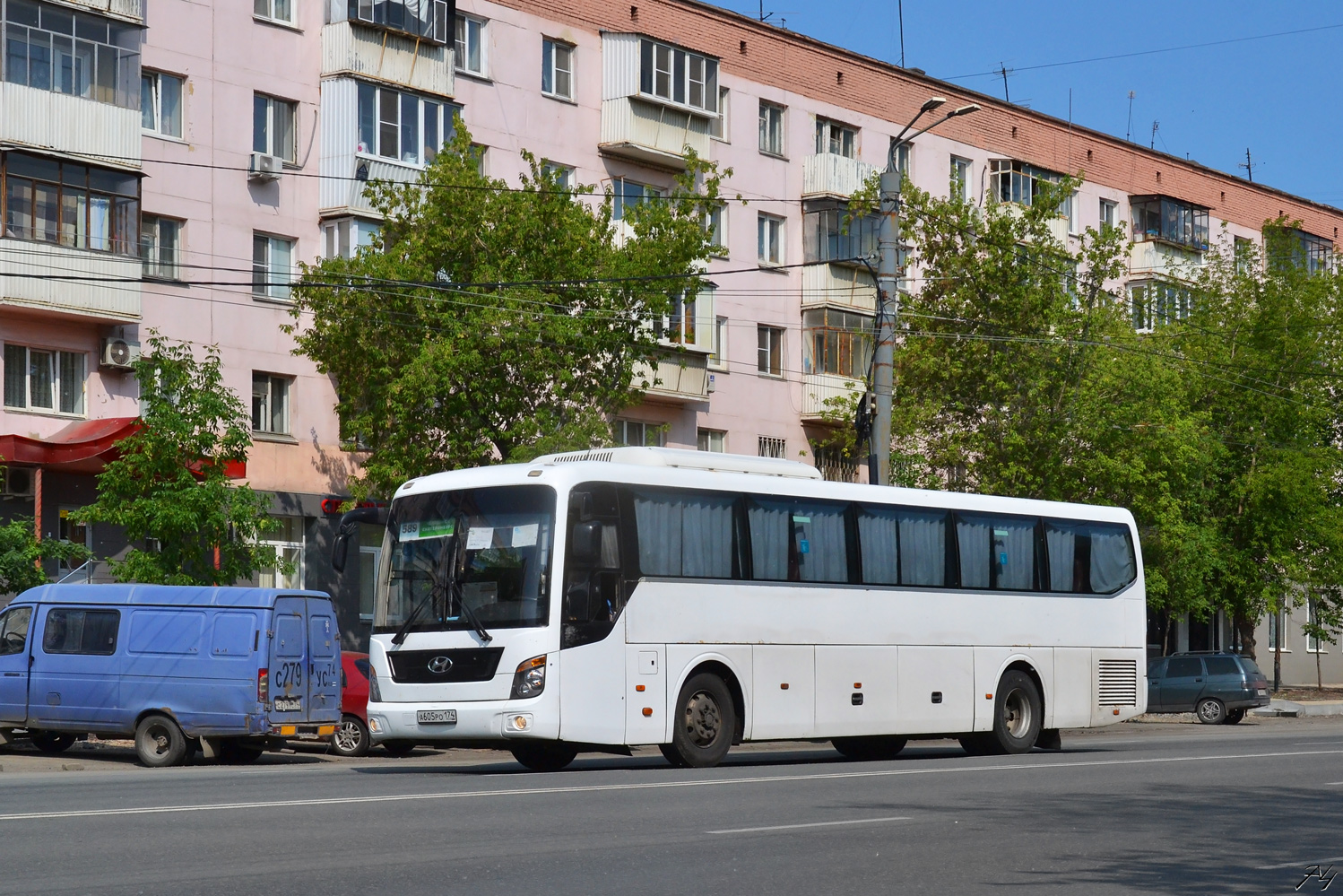 Челябинская область, Hyundai Universe Space Luxury № 518