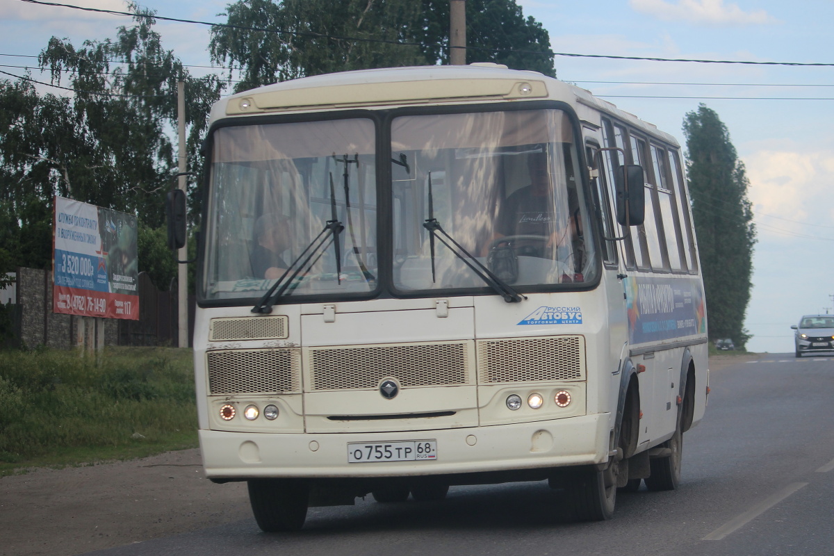 Тамбовская область, ПАЗ-32054 № О 755 ТР 68