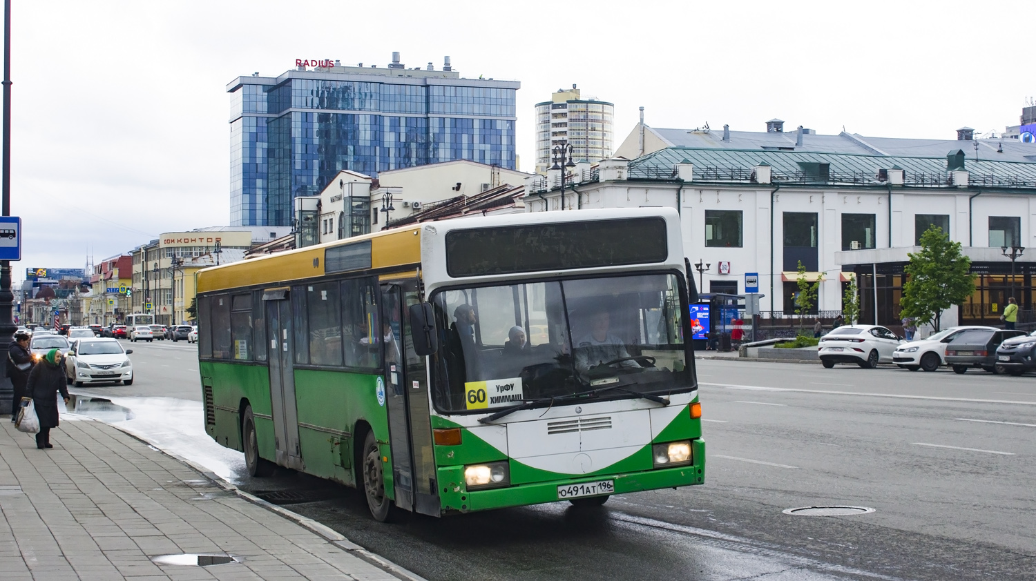 Свердловская область, Mercedes-Benz O405N № О 491 АТ 196