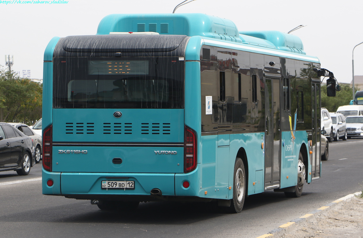 Мангистауская область, Yutong ZK6116HG (QazTehna) № 509 BD 12