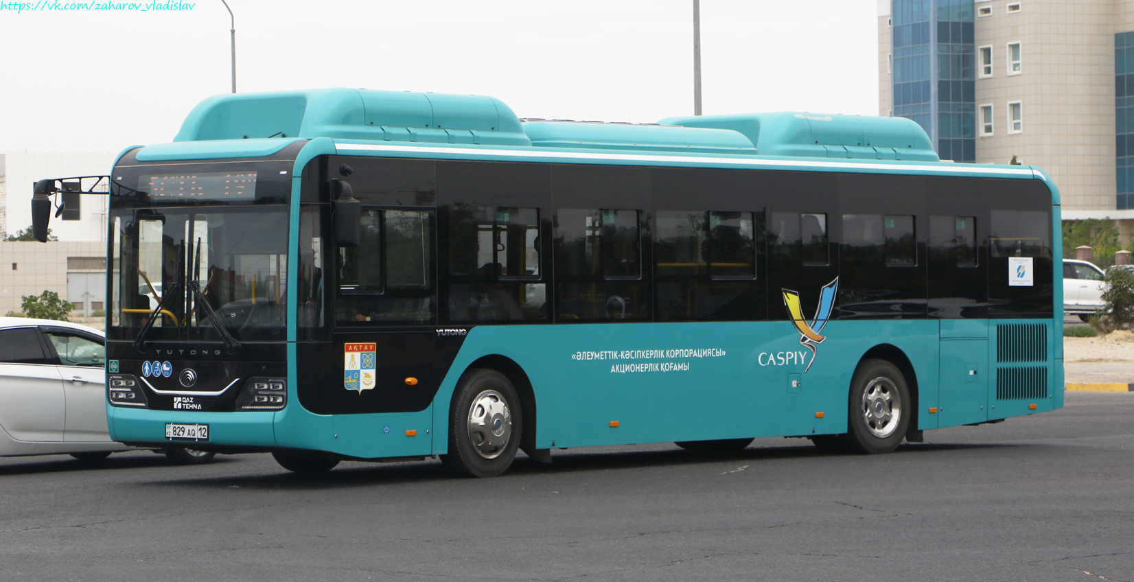 Мангистауская область, Yutong ZK6116HG (QazTehna) № 829 AQ 12